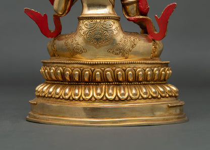 White Tara Statue | Seven-Eyed Goddess of Compassion