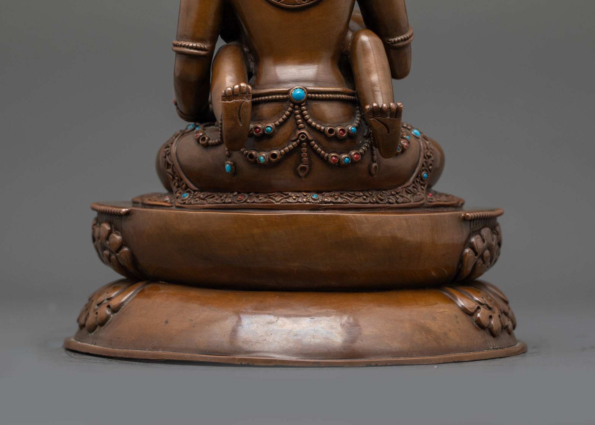 Tibetan Vajrasattva and Consort – Handcrafted Yab-Yum Statue