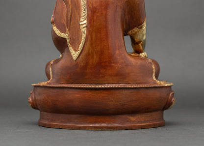 Nepalese Shakyamuni Buddha Statue | A Sacred Meditation Companion