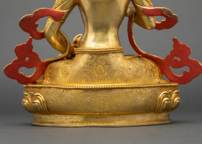 Handcrafted Vajrasattva Statue | Spiritual Decor & Meditation Aid