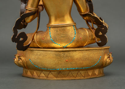Green Tara Statue – Decorative & Spiritual Buddhist Figurine