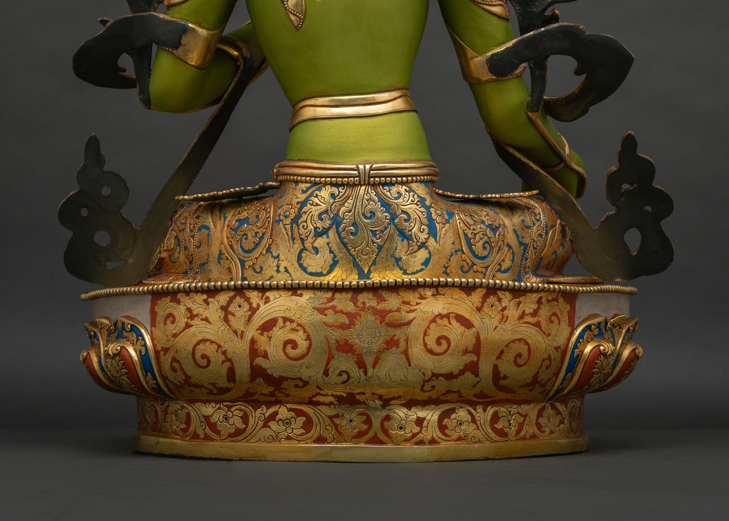 Large Green Tara Statue for Sale | Nepalese Buddhist Artistry