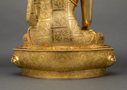 Handcrafted Lord Gautam Buddha Meditation Sculpture from Nepal