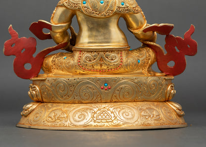 Dzambhala Statue- Powerful Buddhist Deity of Wealth and Prosperity