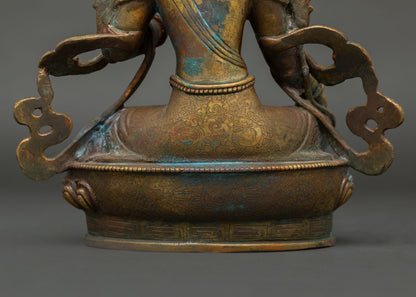 Green Tara Statue