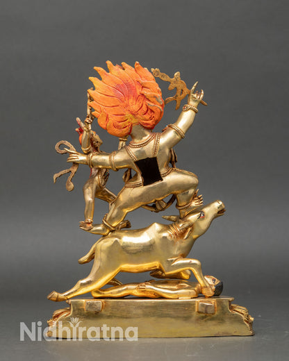 Yamantaka Statue | Tibetan Wrathful Deity of Protection