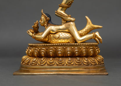 Dorje Phagmo Goddess Statue | Traditional Himalayan Craftsmanship