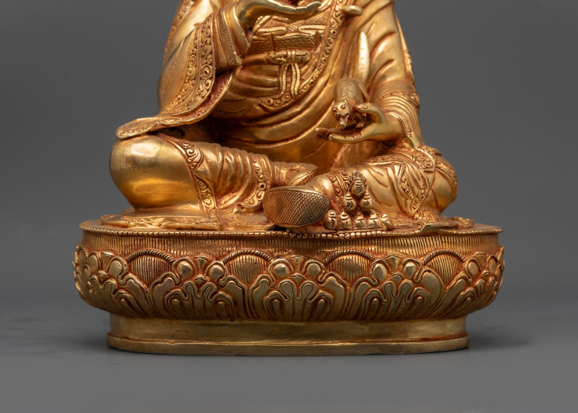 Handcrafted Guru Norlha Statue | Nepalese Buddhist Sculpture