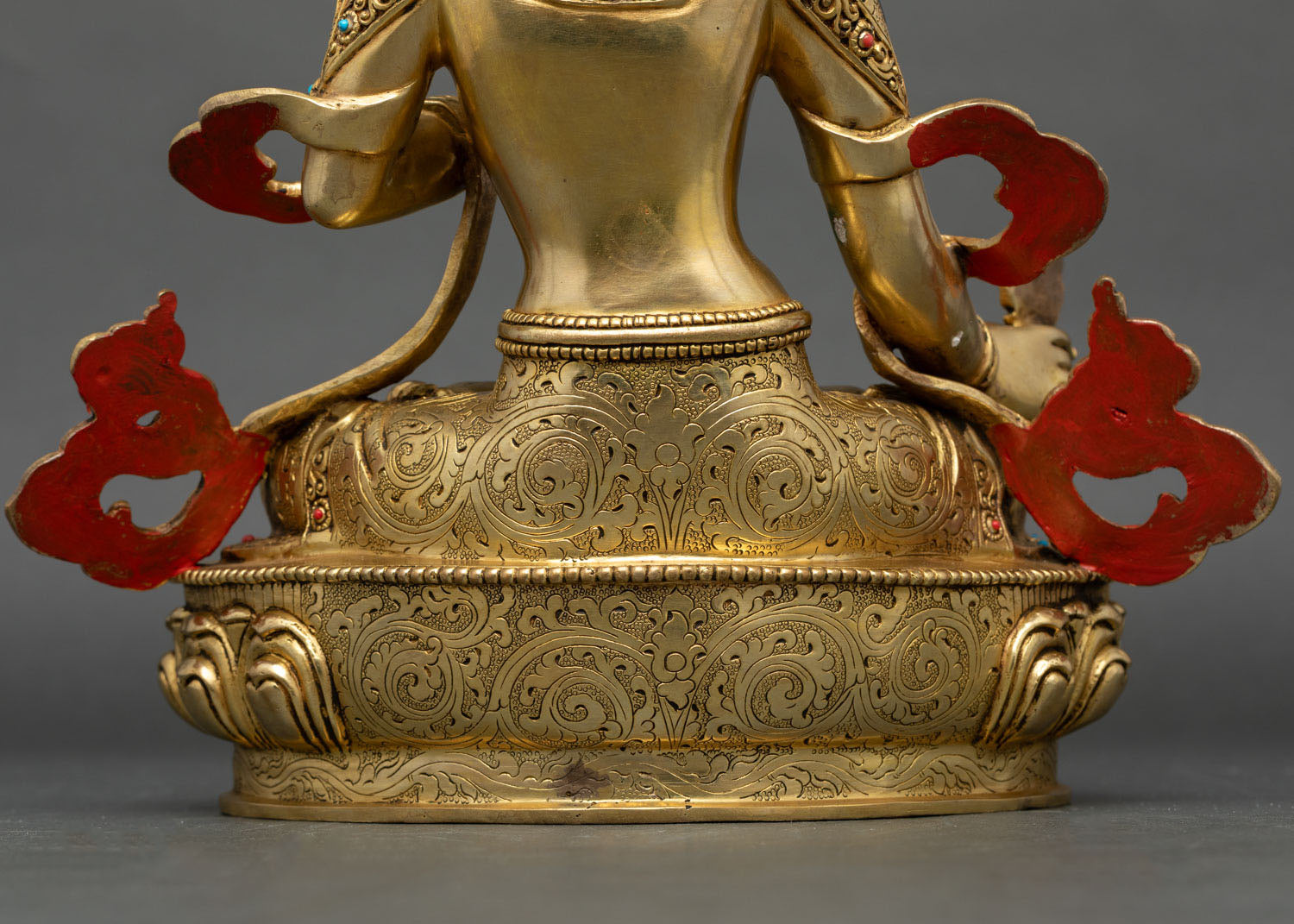 Dukar Statue | 24K Gold Fire-Gilded Copper Art from Nepal