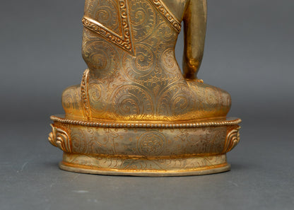 Buddha Shakyamuni Statue | Handcrafted Nepalese Sculpture