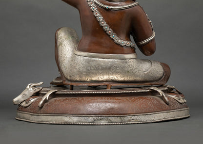 Virupa Statue | Tibetan Vajrayana Master Artwork