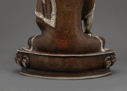 Shakyamuni Buddha Statue | Traditional Lost Wax Crafted Copper Artwork