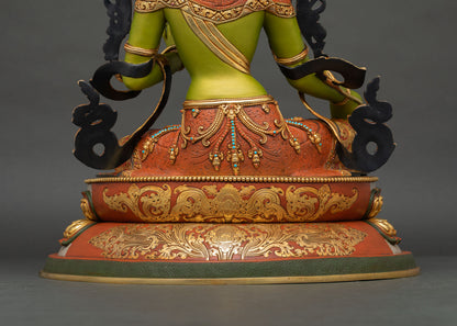 Green Tara Statue
