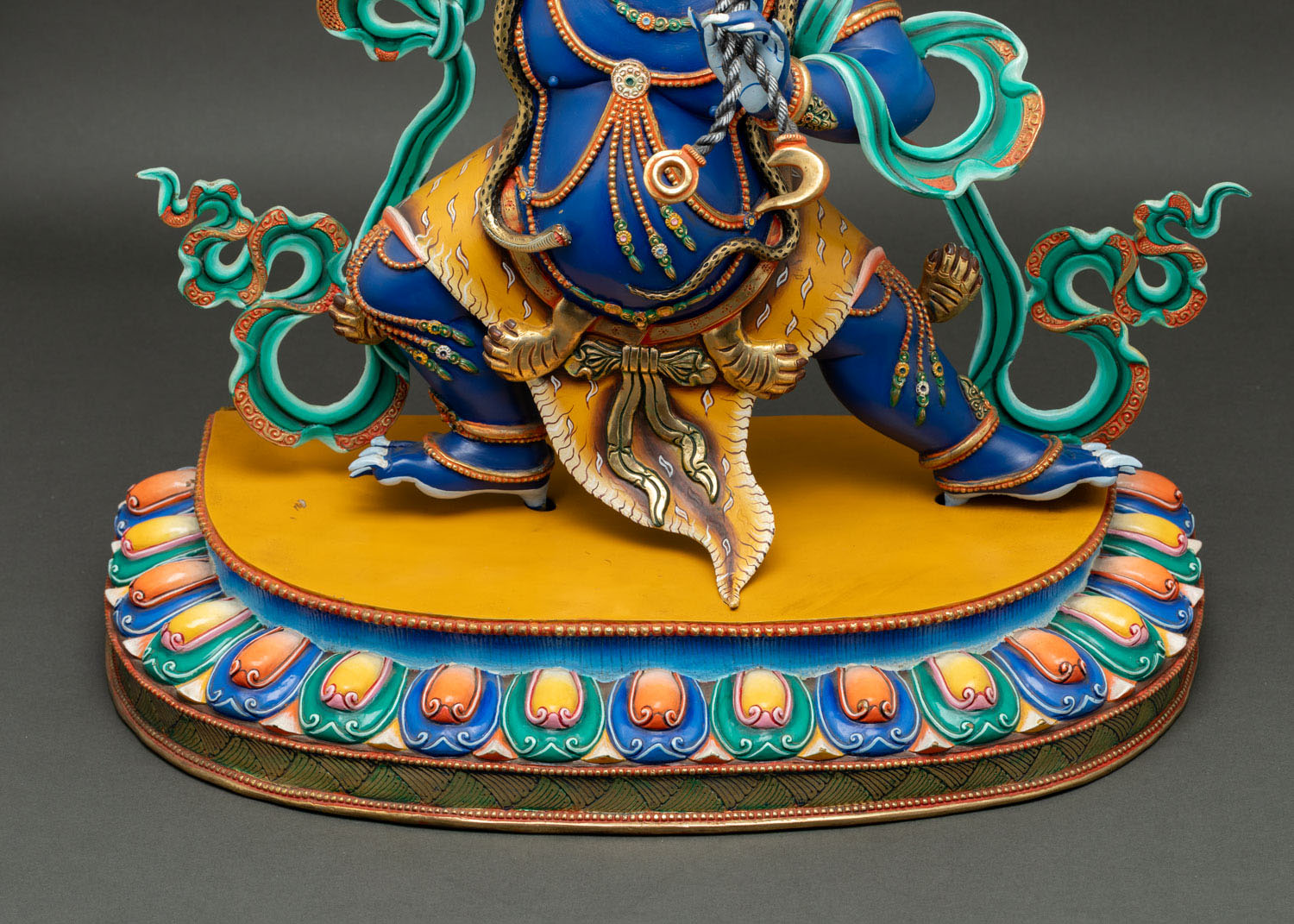 Vajrapani Statue for Mantra Chanting | Large-Size Buddhist Sculpture