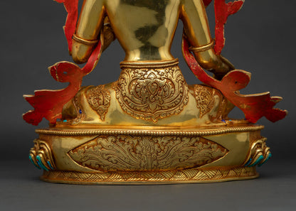 Meditational Green Tara Statue | Lovingly Handcrafted in Nepal