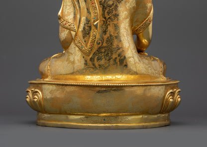 Lord Gautama Buddha Statue | Traditional Lost-Wax Casted Artwork