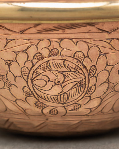 Traditional Water Offering Bowls - Handmade Ritual Set