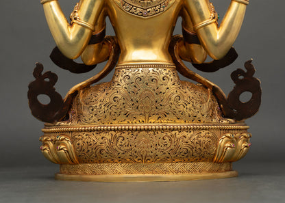 Chenrezig Statue | High-Quality Buddhist Meditation Art