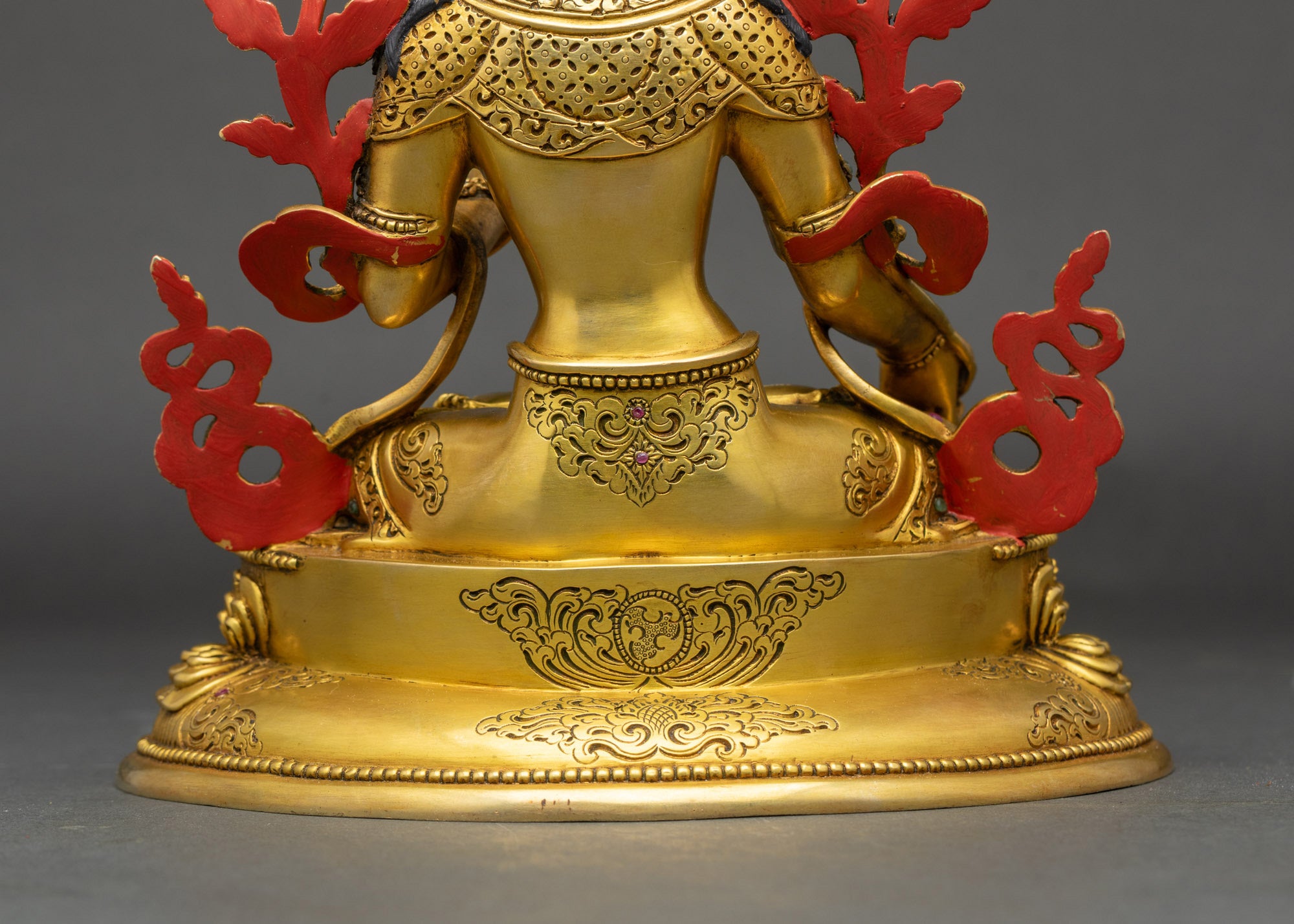 Seven Eyed White Tara Statue for Longevity & Spiritual Protection