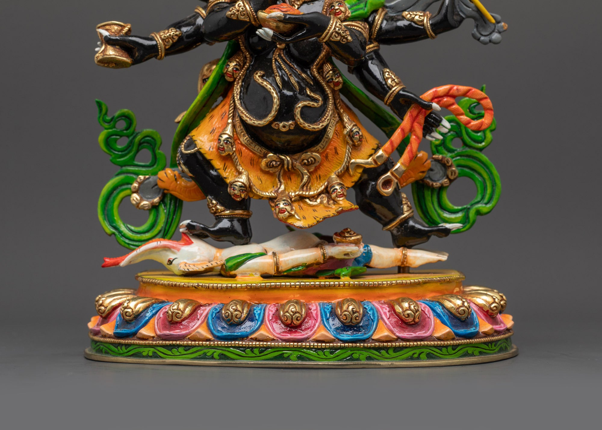 Six Armed Mahakala Statue