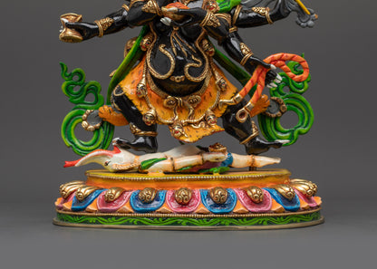 Six Armed Mahakala Statue