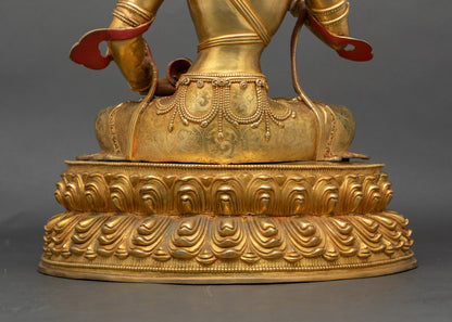 Handcrafted Vajrasattva Statue | Ritual Idol for Meditation