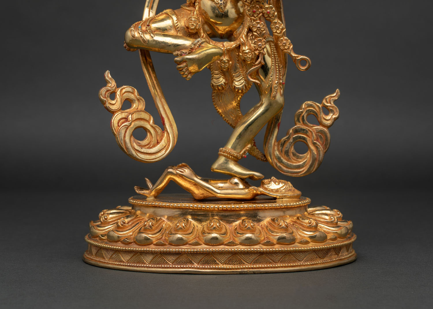 Kurukulla Statue | Sacred Dakini Buddhist Sculpture from Nepal