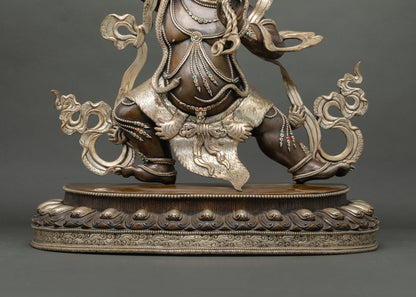 Grand Vajrapani Statue | Guardian of Strength and Courage