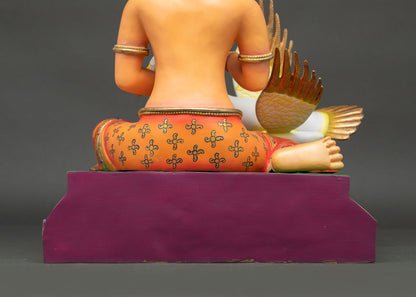 Prince Siddhartha Gautama and Wounded Swan Statue | Nepali Art & Craft