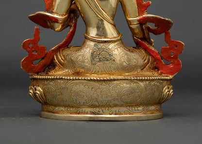 White Tara Buddha Statue | Authentic Himalayan Art for Meditation