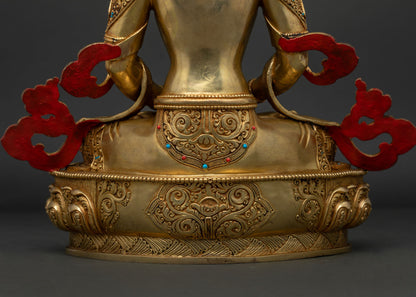 Amitayus Statue | Buddhist Altar & Meditation Art