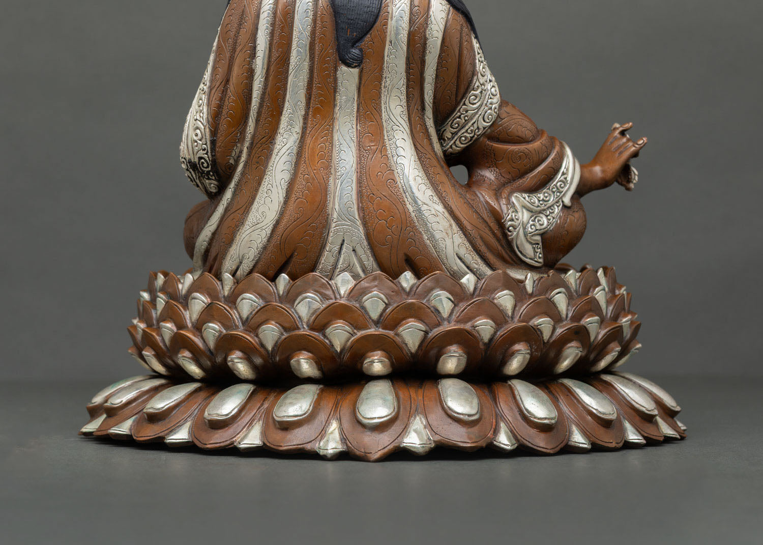 Guru Rinpoche Statue | Lost Wax Hand-Carved Buddhist Art