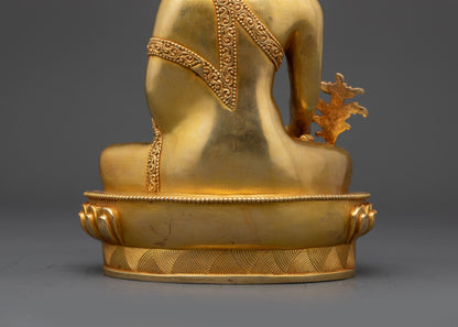 8" Tathagata Medicine Buddha Statue | Handcrafted Healing Sculpture