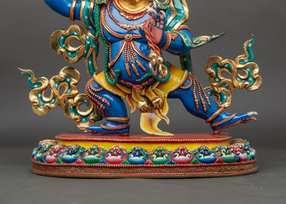 Vajrapani Deity Statue | Handcrafted  Buddhist Figure
