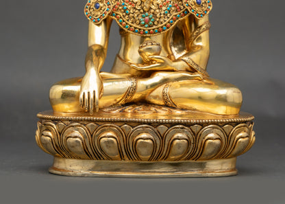 Handmade Jowo Rinpoche Statue from Nepal | Spiritual Decor & Altar