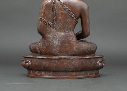 Amitabha Buddha Statue for Meditation | Handcrafted Nepalese Buddhist Sculpture