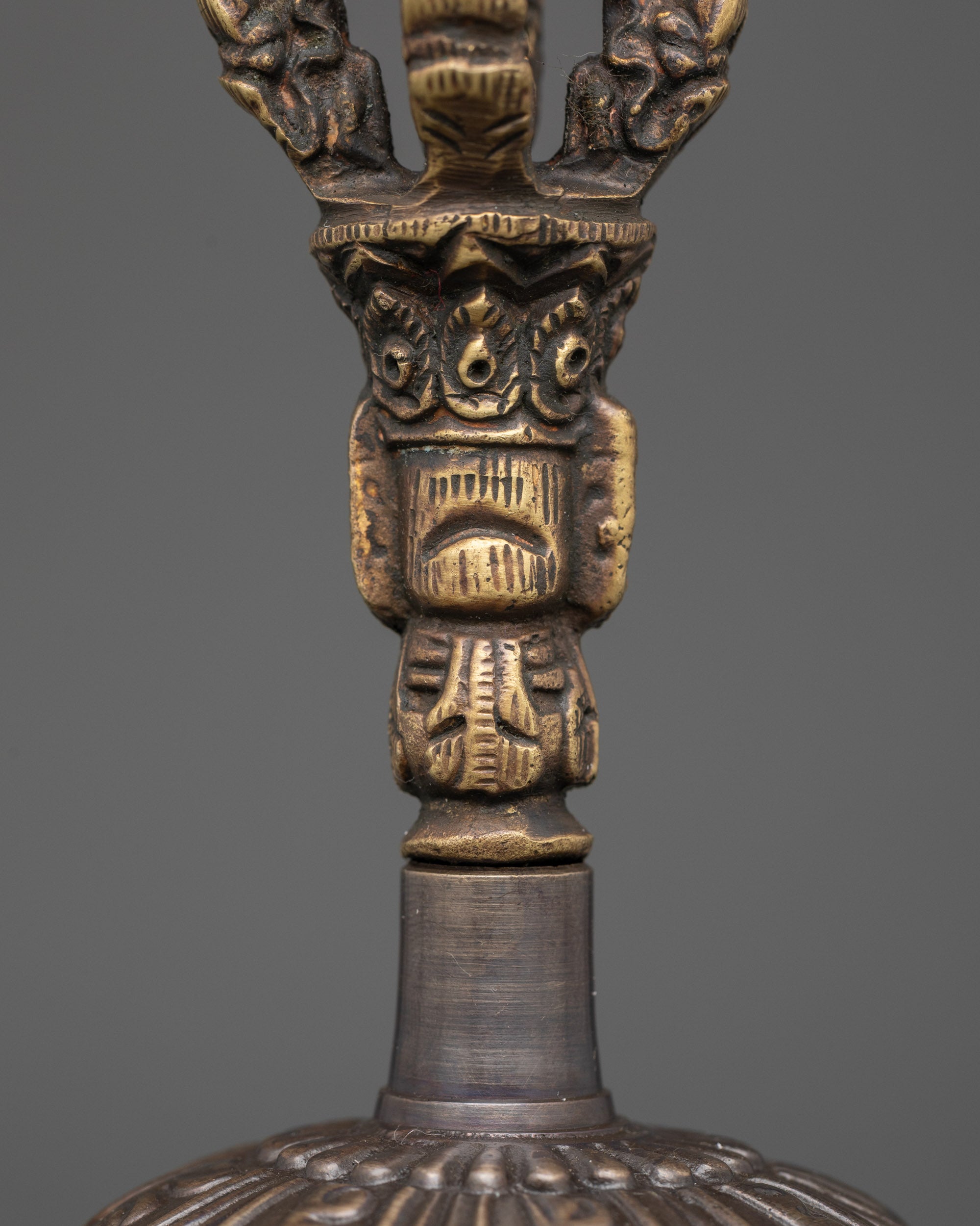 Tibetan Bell and Vajra Set | Handcrafted Ritual Tools for Meditation