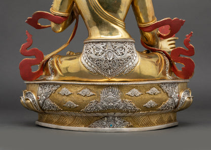 Handcrafted Statue of Ushnisha Sitatapatra Dukkar | Spiritual Artwork