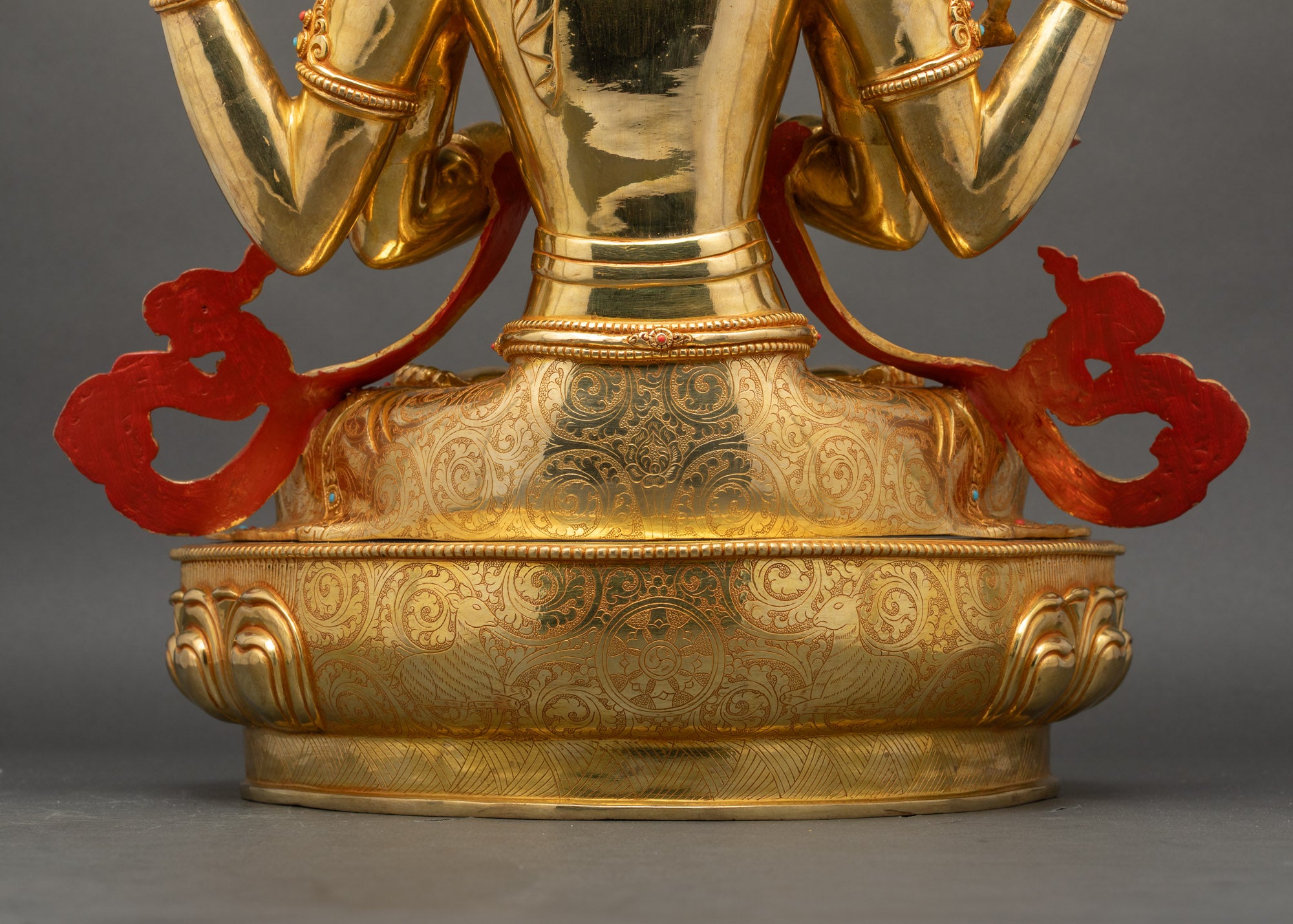 Chenrezig Sculpture | Four-Armed Bodhisattva of Compassion