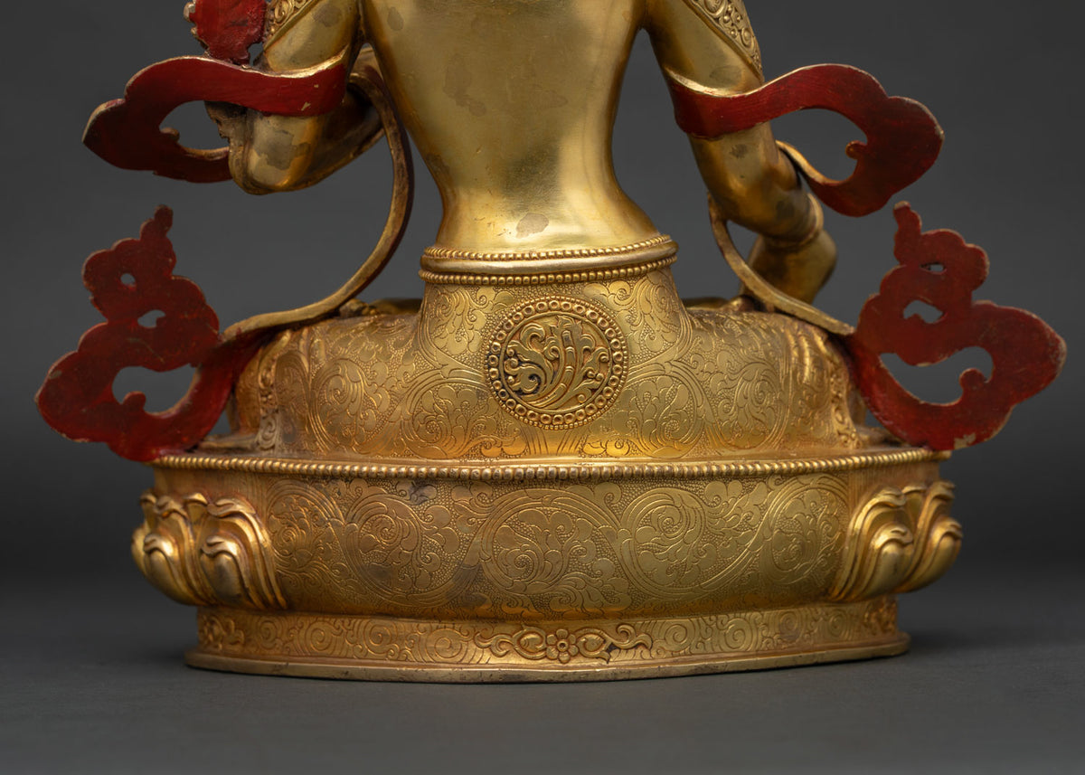 Flawless White Tara Statue – Divine Protector from Fear & Obstacles