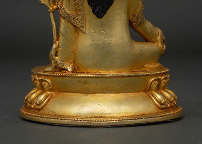Jigme Lingpa Statue | Handmade Copper Buddhist Artwork