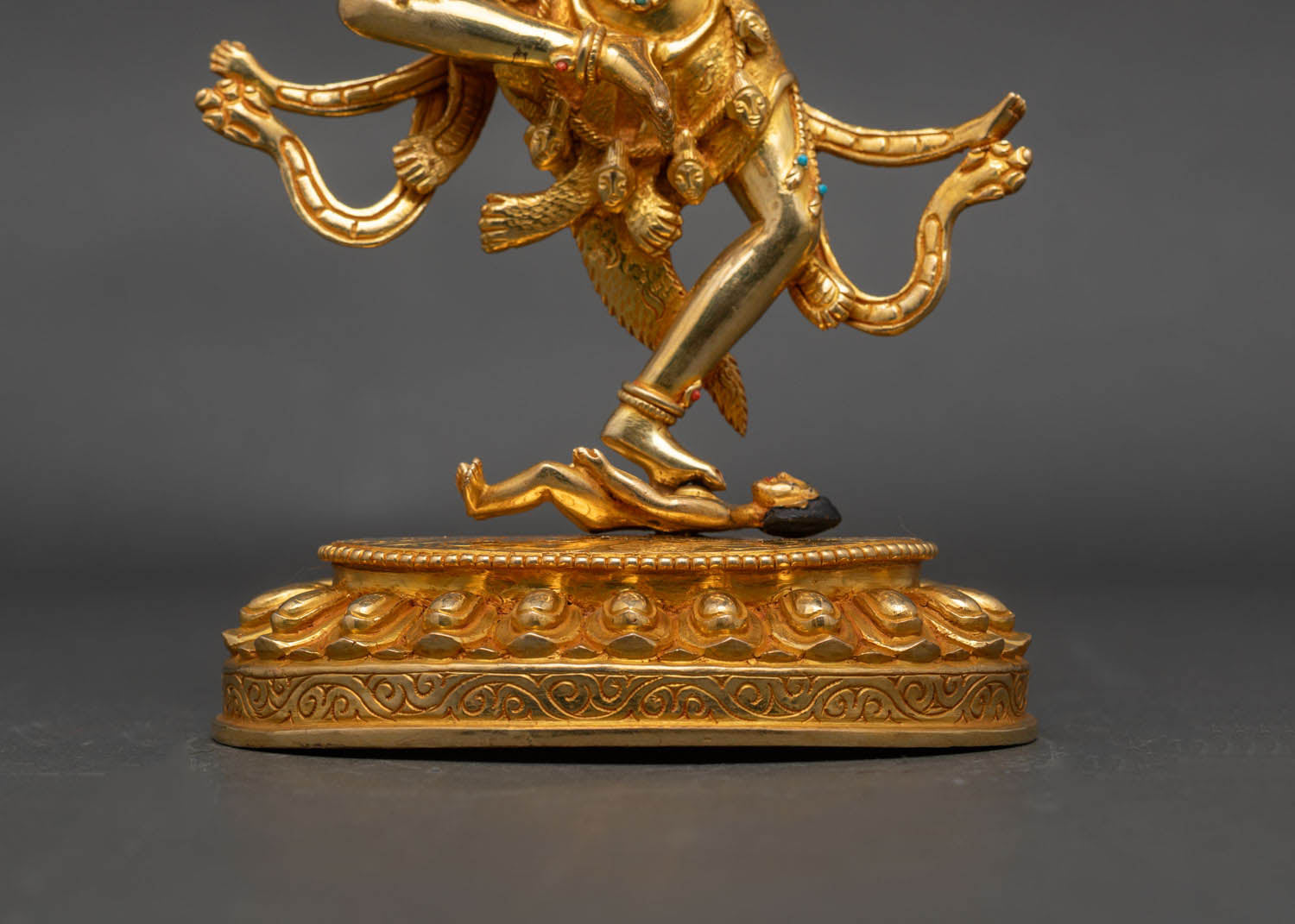 Troma Nagmo Statue – Tibetan Black Wrathful Mother