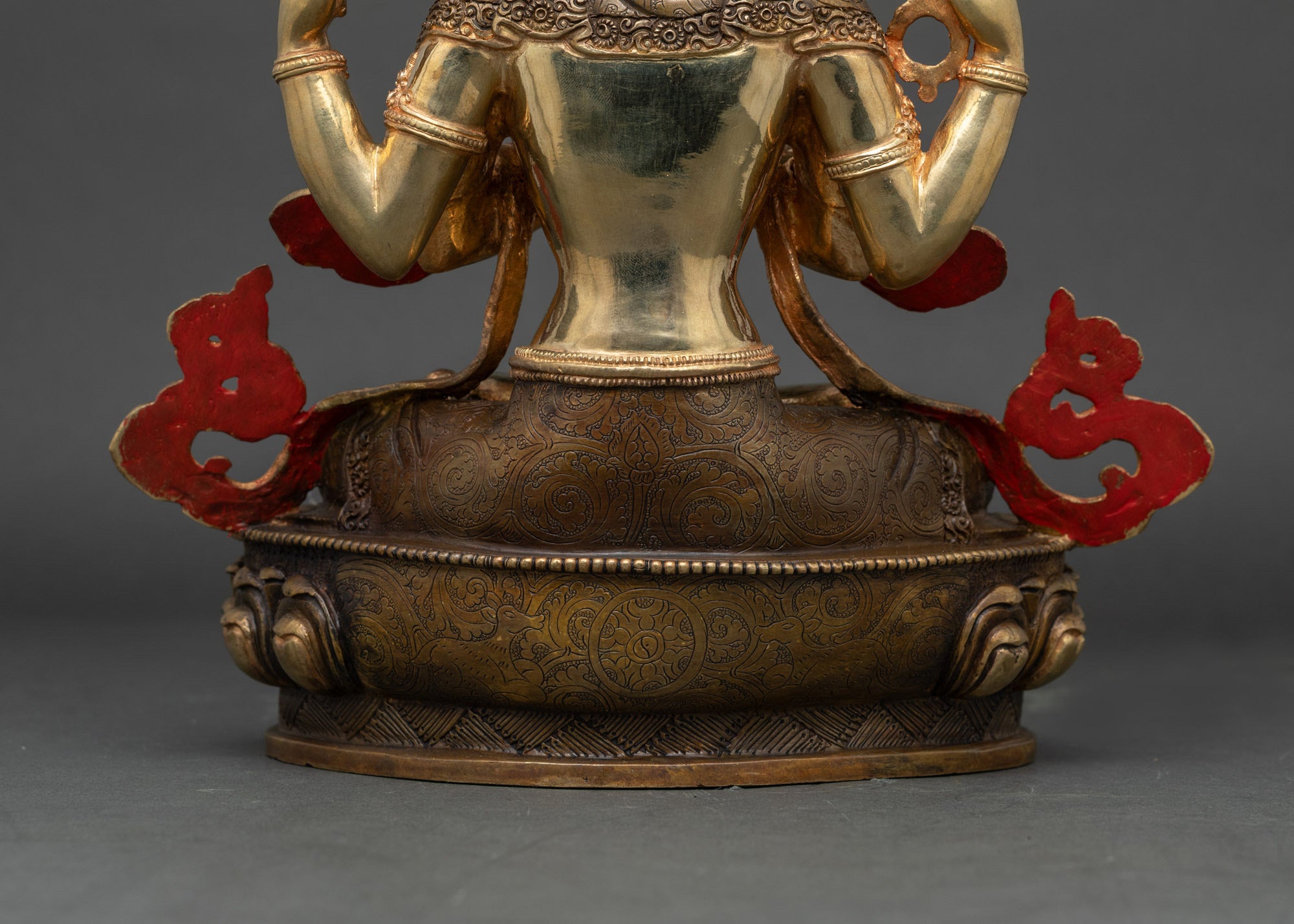 Chenrezig Bodhisattva Sculpture | Traditional Nepalese Artisan Craft