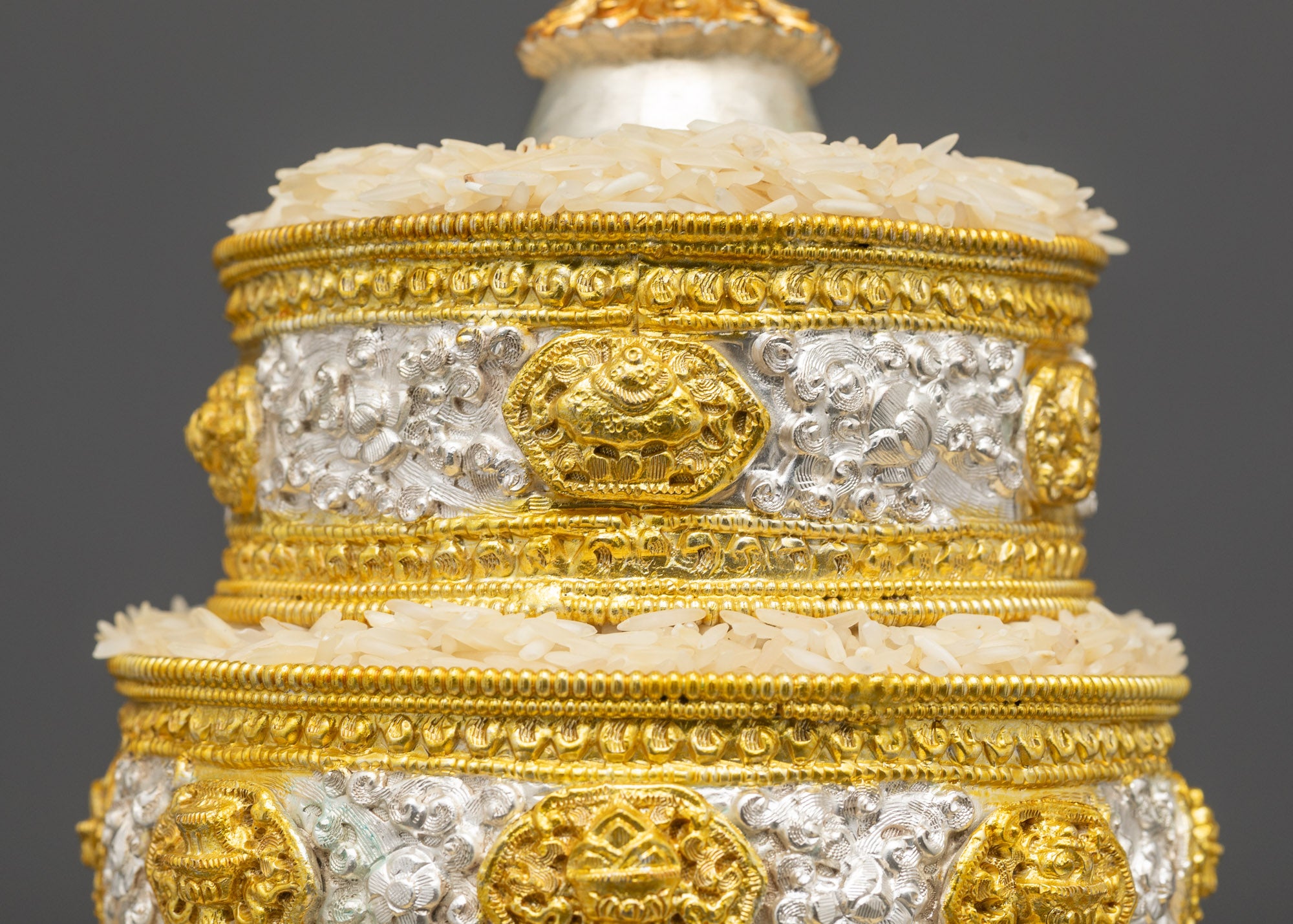 6" Handmade Tibetan Mandala Set | Sacred Offering for Meditation