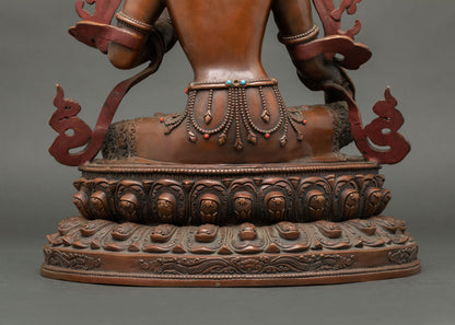 Green Tara Statue
