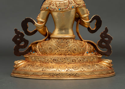 Vajrasattva Statue from Nepal | Buddhist Karma Purification Deity