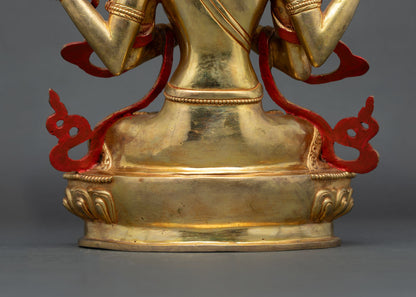 Chenrezig Statue - Bodhisattva of Compassion & Mercy