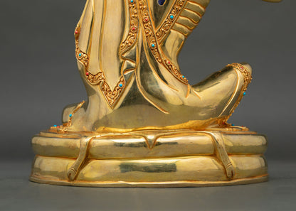 Milarepa Statue | Tibetan Spiritual Master Artwork