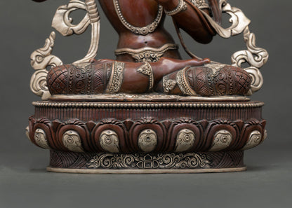 Exquisite Manjushree Sculpture – Traditional Newari Craftsmanship