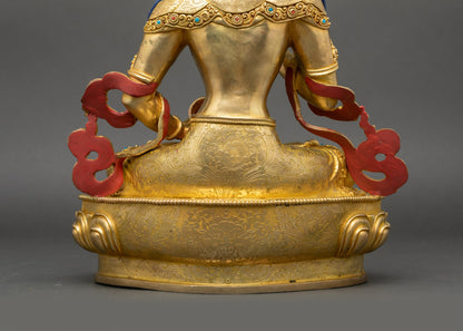 Deity of Purification Dorje Sempa Statue | Traditional Nepalese Art